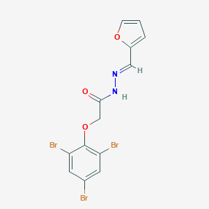 N'-(2-furylmethylene)-2-(2,4,6-tribromophenoxy)acetohydrazide