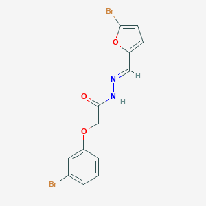 N'-[(5-bromo-2-furyl)methylene]-2-(3-bromophenoxy)acetohydrazide