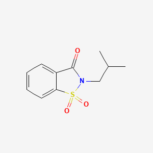 2-isobutyl-1,2-benzisothiazol-3(2H)-one 1,1-dioxide
