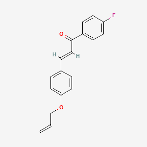 3-[4-(allyloxy)phenyl]-1-(4-fluorophenyl)-2-propen-1-one