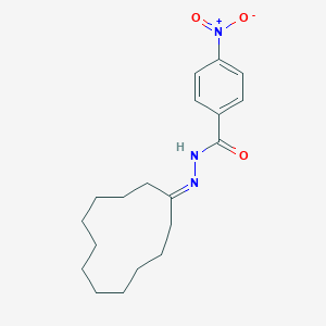 N'-cyclododecylidene-4-nitrobenzohydrazide