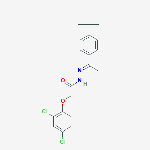N'-[1-(4-tert-butylphenyl)ethylidene]-2-(2,4-dichlorophenoxy)acetohydrazide
