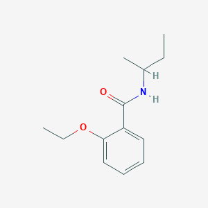 molecular formula C13H19NO2 B3906761 N-(sec-butyl)-2-ethoxybenzamide 