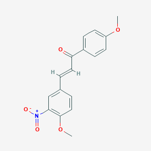 3-(4-methoxy-3-nitrophenyl)-1-(4-methoxyphenyl)-2-propen-1-one