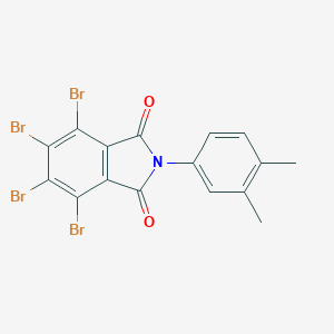 4,5,6,7-tetrabromo-2-(3,4-dimethylphenyl)-1H-isoindole-1,3(2H)-dione