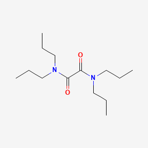 molecular formula C14H28N2O2 B3906800 N,N,N',N'-tetrapropylethanediamide 
