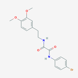 N-(4-Bromo-phenyl)-N'-[2-(3,4-dimethoxy-phenyl)-ethyl]-oxalamide
