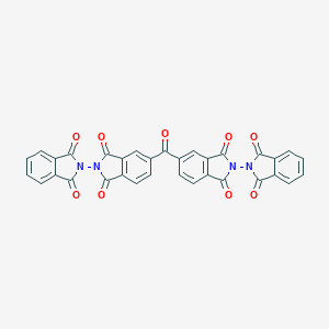 molecular formula C33H14N4O9 B390702 5,5'-Carbonylbis(2,2'-biisoindole-1,1',3,3'-tetrone) 