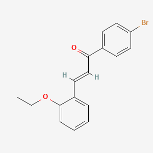 1-(4-bromophenyl)-3-(2-ethoxyphenyl)-2-propen-1-one