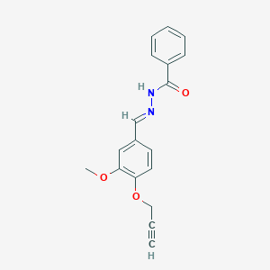 N'-[3-methoxy-4-(2-propynyloxy)benzylidene]benzohydrazide