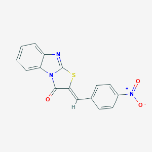 2-{4-nitrobenzylidene}[1,3]thiazolo[3,2-a]benzimidazol-3(2H)-one