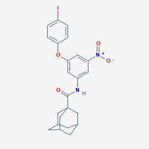 N-[3-nitro-5-(4-iodophenoxy)phenyl]-1-adamantanecarboxamide