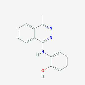 2-[(4-methyl-1-phthalazinyl)amino]phenol