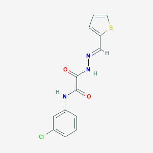 molecular formula C13H10ClN3O2S B390827 1-(3,5-Dimethylphenyl)ethanol CAS No. 5379-18-0