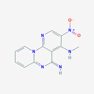 5-imino-N-methyl-3-nitro-5H-dipyrido[1,2-a:3',2'-e]pyrimidin-4-amine