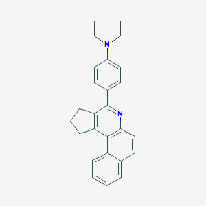 4-(2,3-dihydro-1H-benzo[f]cyclopenta[c]quinolin-4-yl)-N,N-diethylaniline