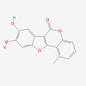 B039093 8,9-Dihydroxy-1-methylcoumestan CAS No. 115532-07-5