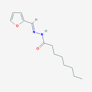 N'-(2-furylmethylene)octanohydrazide