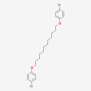 B039095 1-Bromo-4-[12-(4-bromophenoxy)dodecoxy]benzene CAS No. 117499-28-2