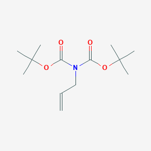 molecular formula C13H23NO4 B039104 N,N-双Boc-N-烯丙胺 CAS No. 115269-99-3