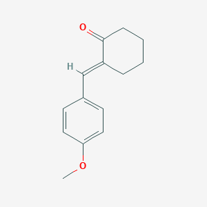 molecular formula C14H16O2 B391048 2-(4-Methoxybenzylidene)cyclohexanone 