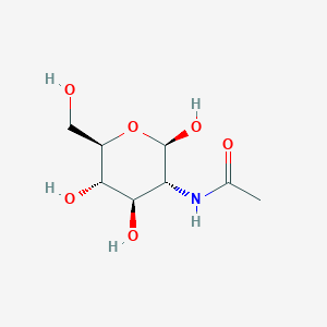 molecular formula C8H15NO6 B039110 2-乙酰氨基-2-脱氧-β-D-吡喃葡萄糖 CAS No. 85409-09-2