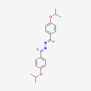 molecular formula C20H24N2O2 B3911488 4-isopropoxybenzaldehyde (4-isopropoxybenzylidene)hydrazone 