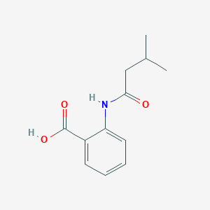 B391176 2-(3-Methylbutanamido)benzoic acid CAS No. 166597-79-1