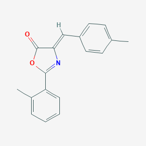 4-(4-methylbenzylidene)-2-(2-methylphenyl)-1,3-oxazol-5(4H)-one