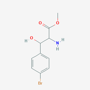 B039120 Methyl (2RS,3SR)-2-amino-3-(4-bromophenyl)-3-hydroxypropanoate CAS No. 118537-23-8