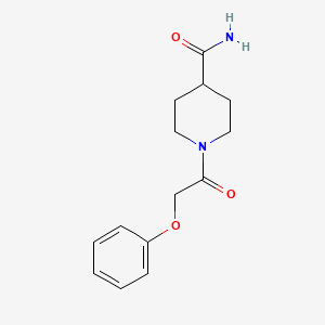 1-(phenoxyacetyl)-4-piperidinecarboxamide