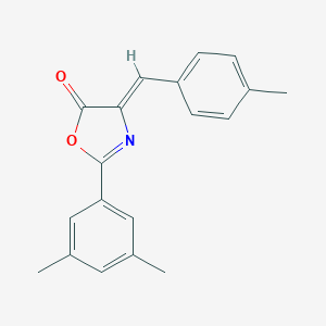 2-(3,5-dimethylphenyl)-4-(4-methylbenzylidene)-1,3-oxazol-5(4H)-one