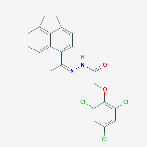 N'-[1-(1,2-dihydro-5-acenaphthylenyl)ethylidene]-2-(2,4,6-trichlorophenoxy)acetohydrazide