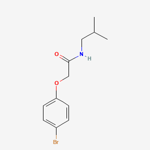 2-(4-bromophenoxy)-N-isobutylacetamide