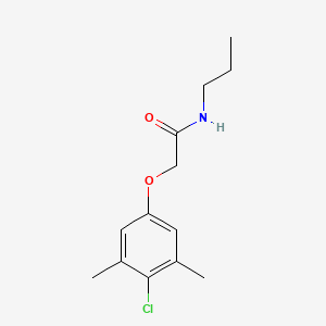 2-(4-chloro-3,5-dimethylphenoxy)-N-propylacetamide