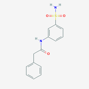 N-[3-(aminosulfonyl)phenyl]-2-phenylacetamide