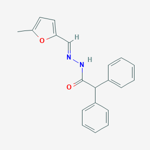 N'-[(5-methyl-2-furyl)methylene]-2,2-diphenylacetohydrazide