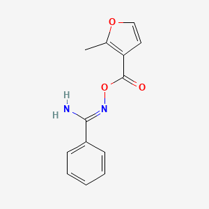 N'-[(2-methyl-3-furoyl)oxy]benzenecarboximidamide