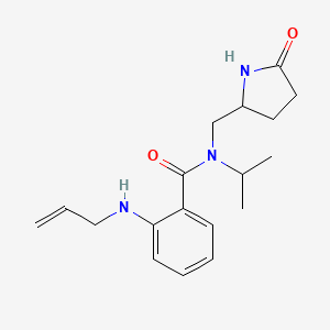 2-(allylamino)-N-isopropyl-N-[(5-oxopyrrolidin-2-yl)methyl]benzamide