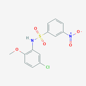 5'-CHLORO-2'-METHOXY-3-NITROBENZENESULFONANILIDE