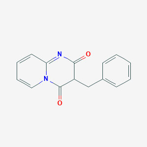 molecular formula C15H12N2O2 B3913706 3-benzyl-2H-pyrido[1,2-a]pyrimidine-2,4(3H)-dione CAS No. 36861-61-7