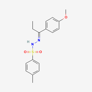 N'-(1-(4-Methoxyphenyl)propylidene)-4-methylbenzenesulfonohydrazide