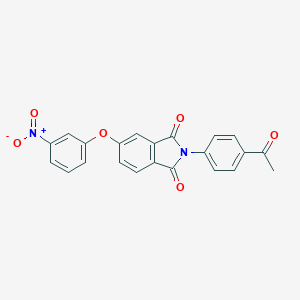 2-(4-acetylphenyl)-5-(3-nitrophenoxy)-1H-isoindole-1,3(2H)-dione