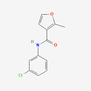 N-(3-chlorophenyl)-2-methyl-3-furamide