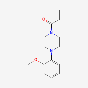 1-[4-(2-Methoxyphenyl)piperazin-1-yl]propan-1-one