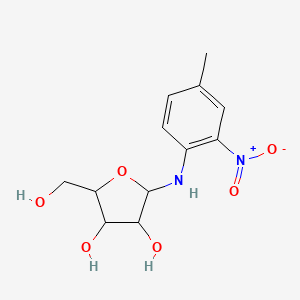 N-(4-methyl-2-nitrophenyl)pentofuranosylamine