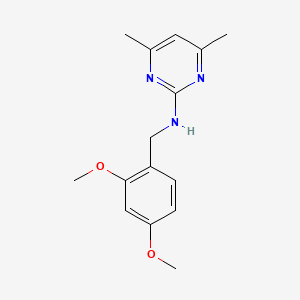 N-(2,4-dimethoxybenzyl)-4,6-dimethyl-2-pyrimidinamine