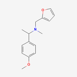 (2-furylmethyl)[1-(4-methoxyphenyl)ethyl]methylamine