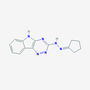 cyclopentanone 5H-[1,2,4]triazino[5,6-b]indol-3-ylhydrazone