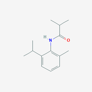 molecular formula C14H21NO B3915127 N-(2-isopropyl-6-methylphenyl)-2-methylpropanamide 